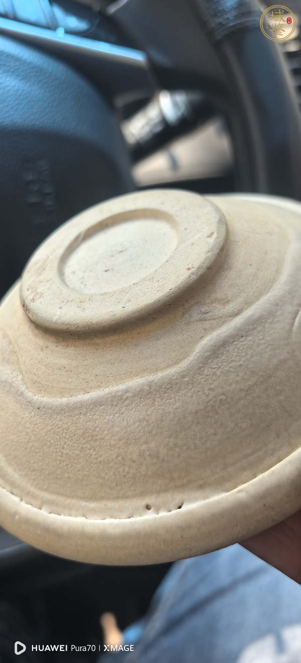 古玩陶瓷邢窯白瓷唇口碗真品鑒賞圖