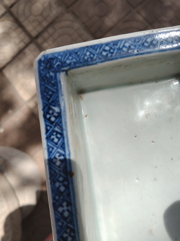 古玩陶瓷青花鏤空水仙盆拍賣,當前價格2799元