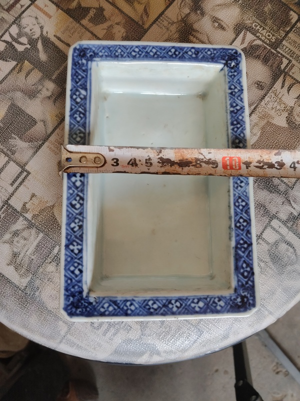 古玩陶瓷青花鏤空水仙盆拍賣,當前價格2799元