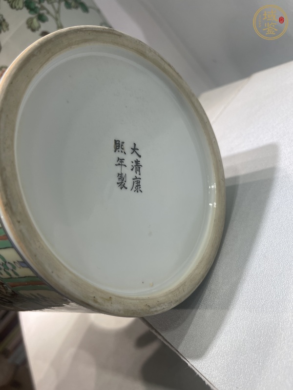 古玩陶瓷清晚期 五彩花鳥紋軟棒槌瓶真品鑒賞圖