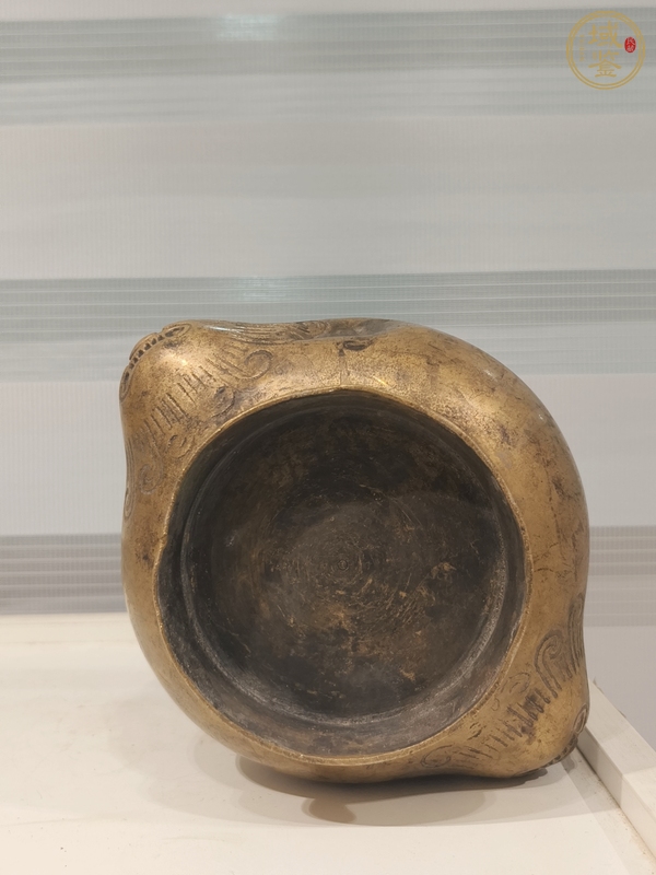 古玩雜項獸面香爐真品鑒賞圖