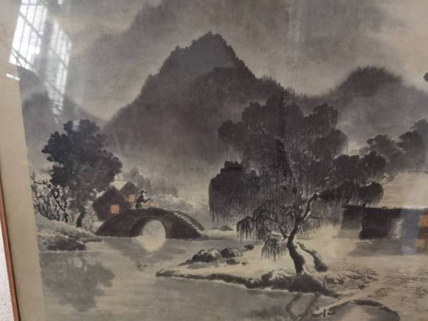 古玩字畫梅曰強山水(初看真)拍賣,當前價格160000元