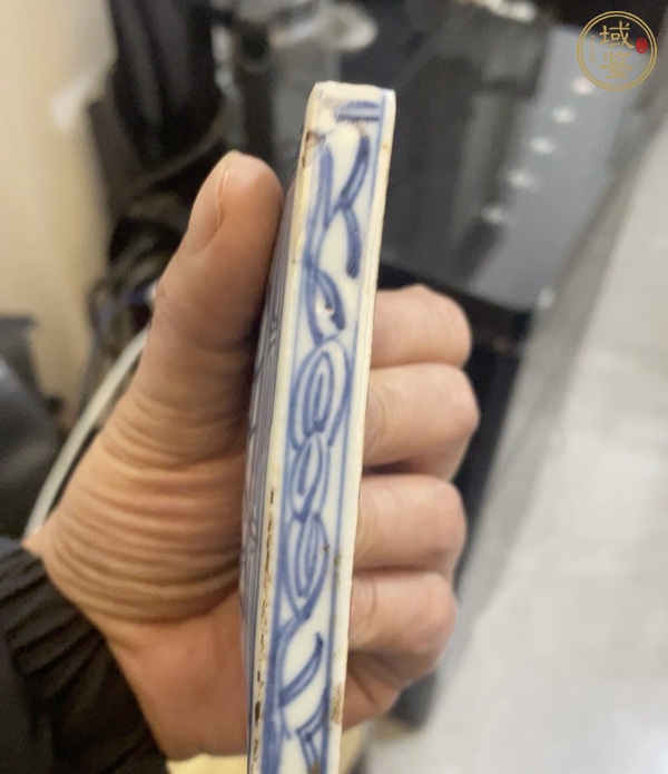 古玩陶瓷青花蓋盒真品鑒賞圖