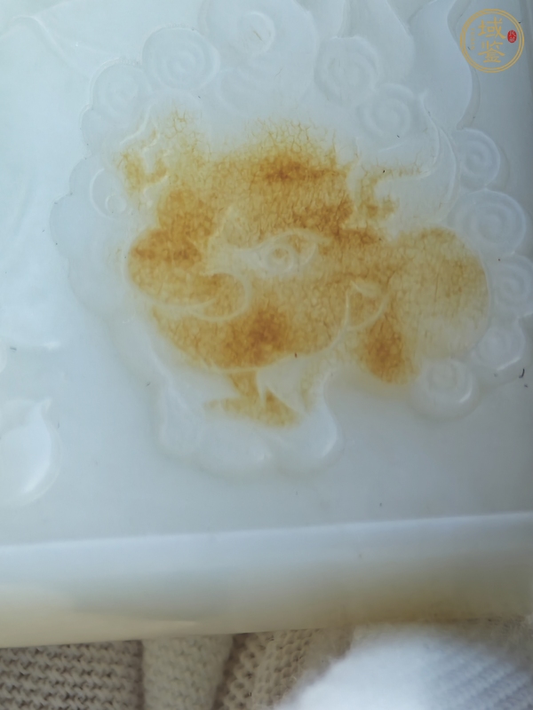 古玩玉器和田玉觀音牌真品鑒賞圖