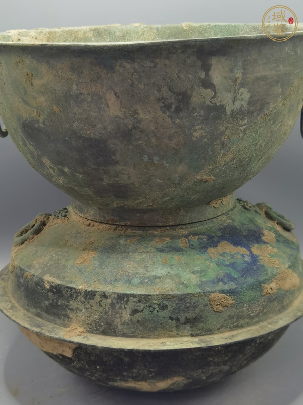 古玩銅器銅甗真品鑒賞圖