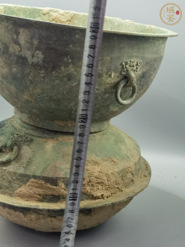 古玩銅甗真品鑒賞圖