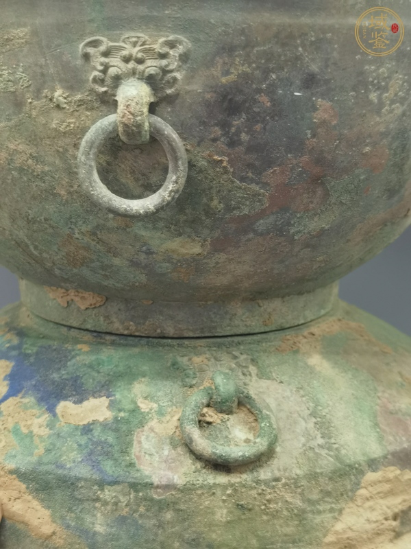 古玩銅器銅甗真品鑒賞圖