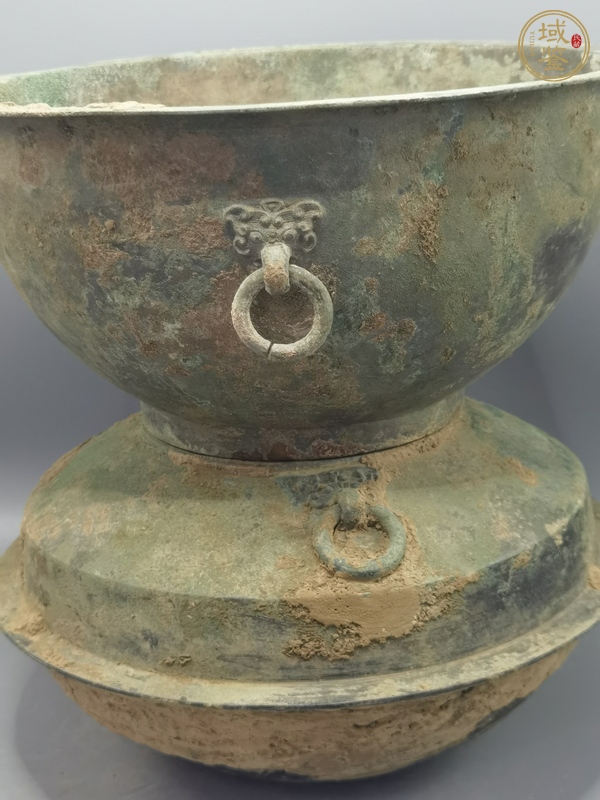 古玩銅器銅甗真品鑒賞圖