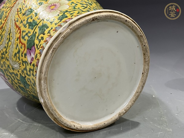 古玩陶瓷粉彩將軍罐真品鑒賞圖