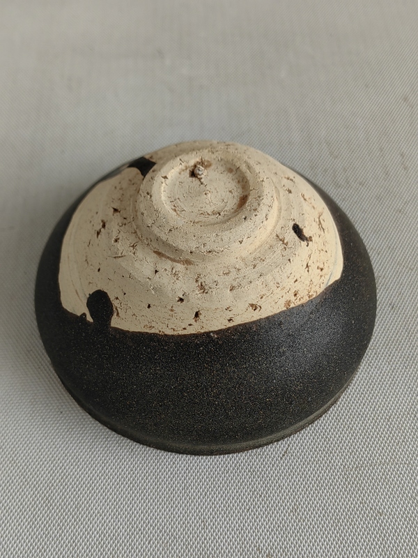 古玩陶瓷閩侯窯黑釉茶盞拍賣,當前價格998元