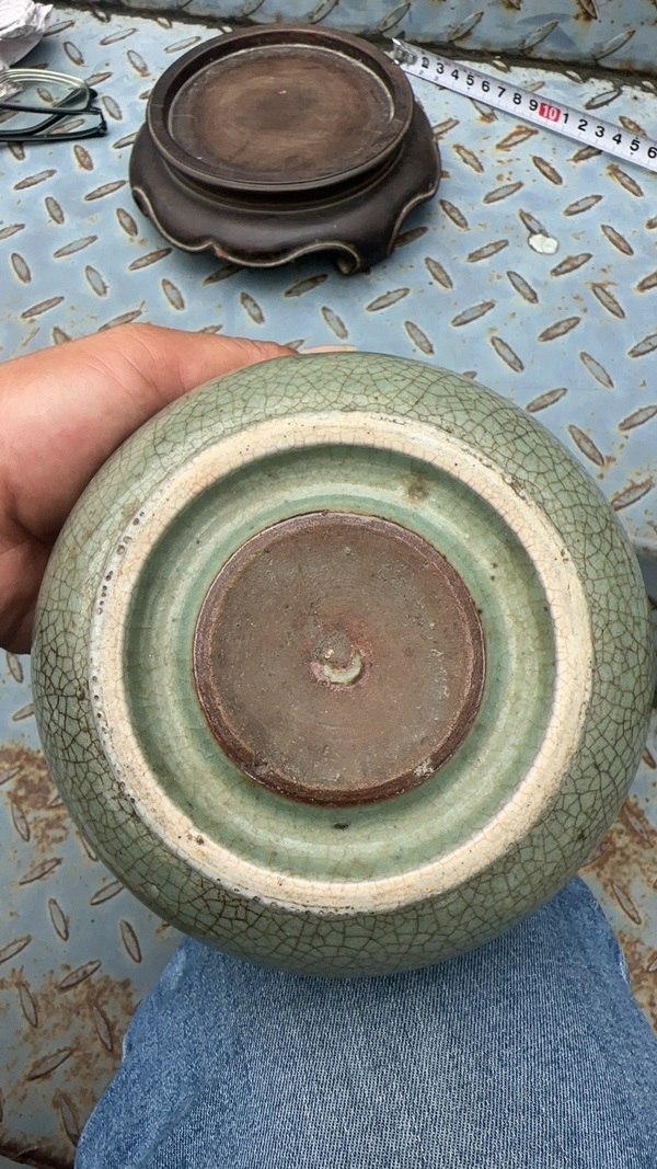 古玩陶瓷雍乾綠哥釉香爐拍賣,當前價格26000元