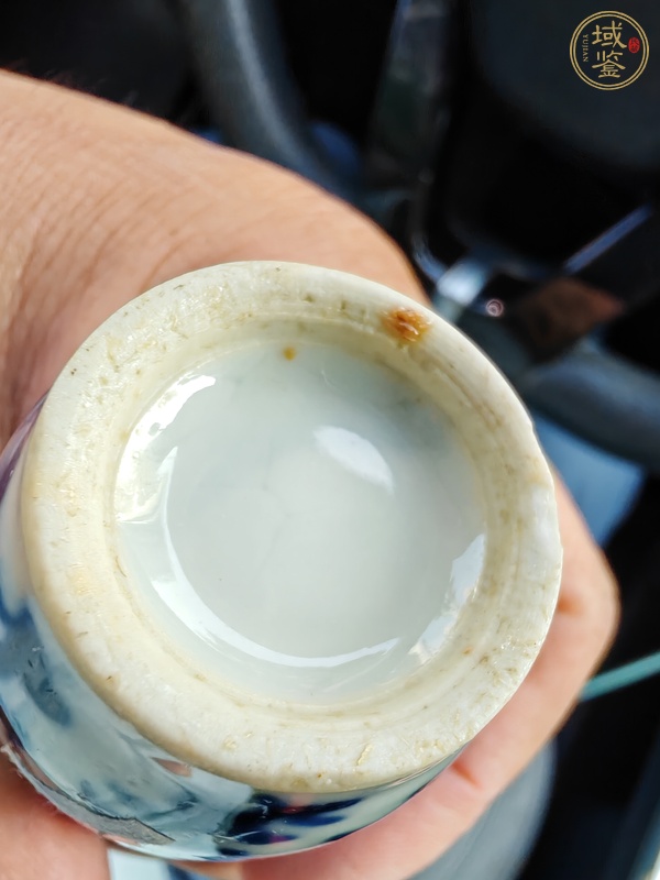 古玩陶瓷青花花鳥紋小瓶真品鑒賞圖