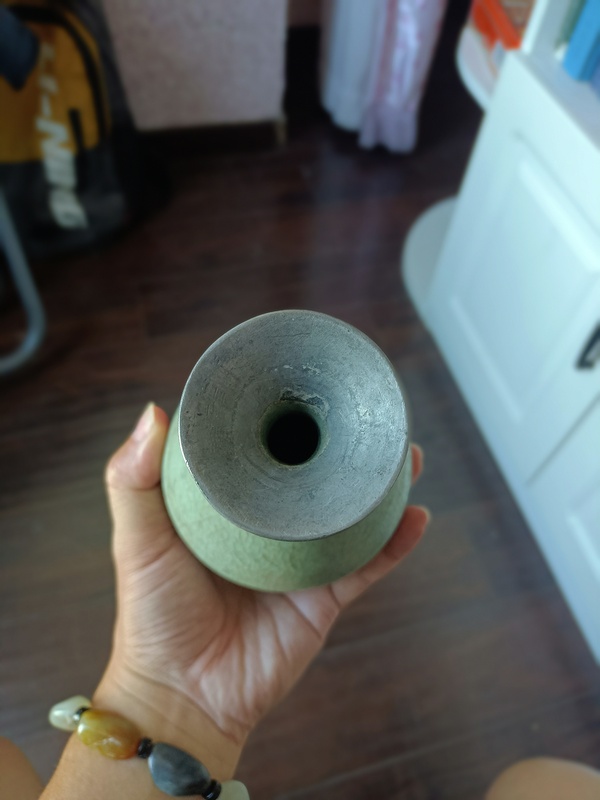 古玩陶瓷龍泉青瓷玉壺春瓶拍賣，當前價格2888元