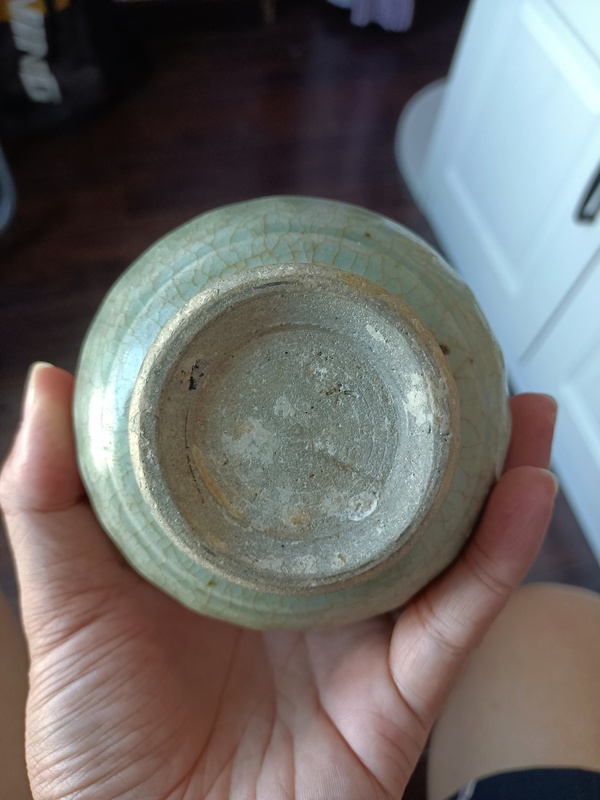 古玩陶瓷龍泉青瓷玉壺春瓶拍賣，當前價格2888元