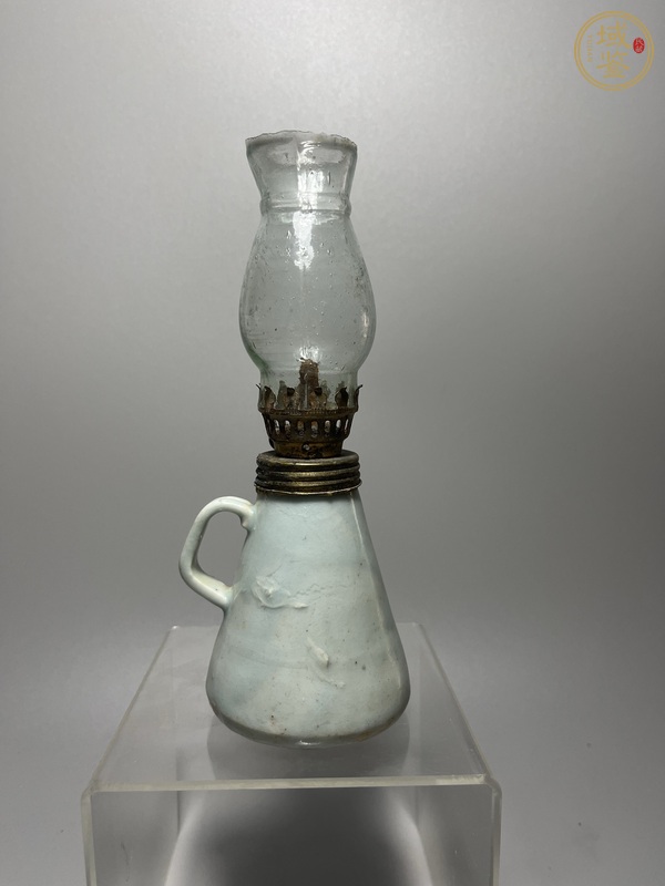 古玩陶瓷青釉油壺真品鑒賞圖