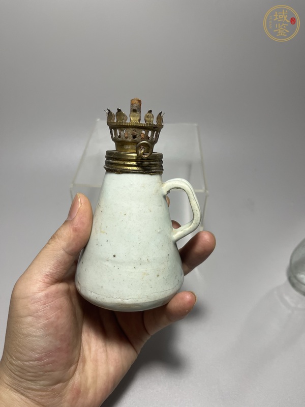 古玩陶瓷青釉油壺真品鑒賞圖