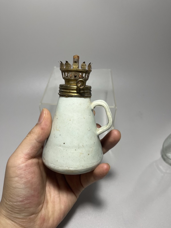 古玩陶瓷青釉油壺拍賣,當前價格0元