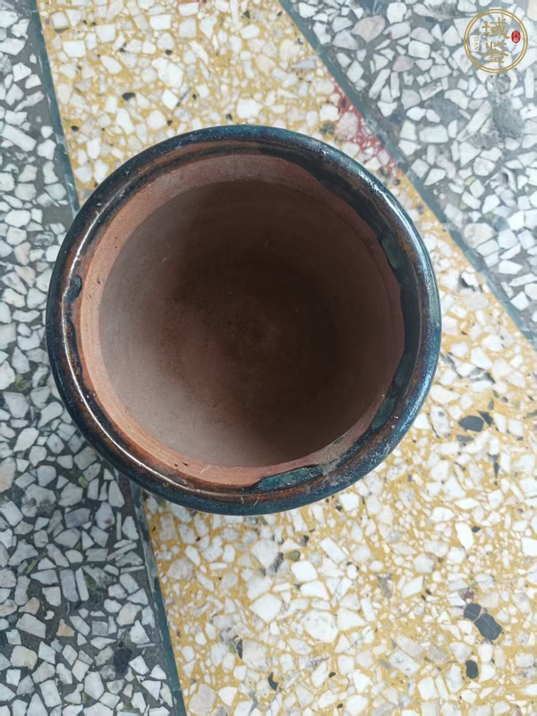古玩陶瓷宜鈞釉香爐真品鑒賞圖