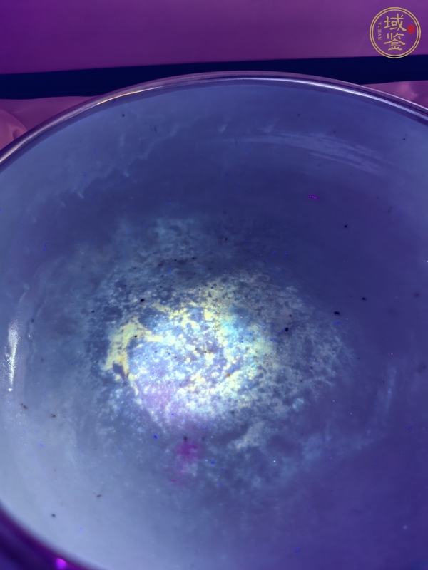 古玩陶瓷青花山水人物紋香爐真品鑒賞圖