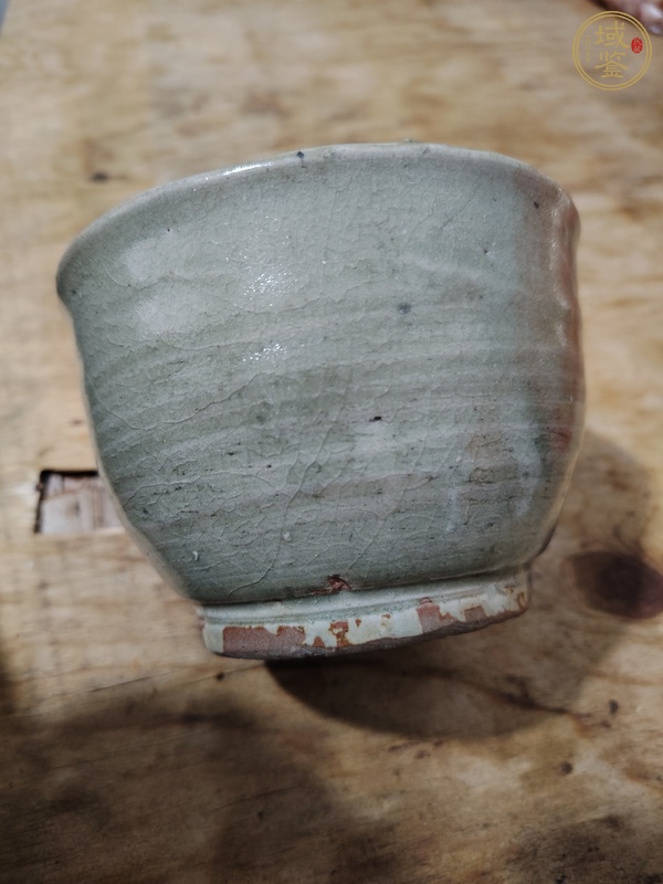 古玩陶瓷青釉杯真品鑒賞圖