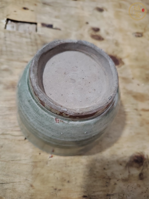古玩陶瓷青釉杯真品鑒賞圖