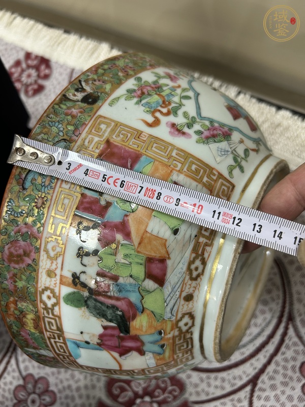 古玩陶瓷廣彩碗真品鑒賞圖