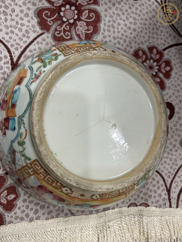 古玩陶瓷廣彩碗真品鑒賞圖