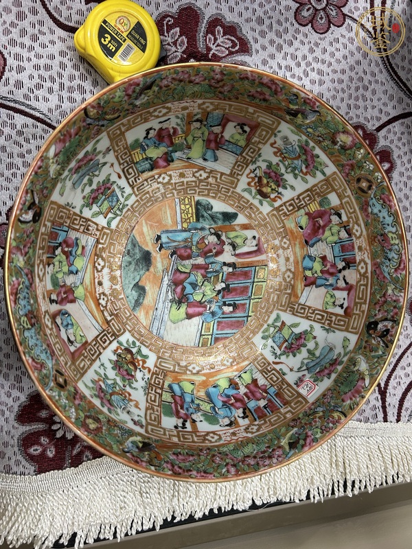 古玩陶瓷廣彩碗真品鑒賞圖