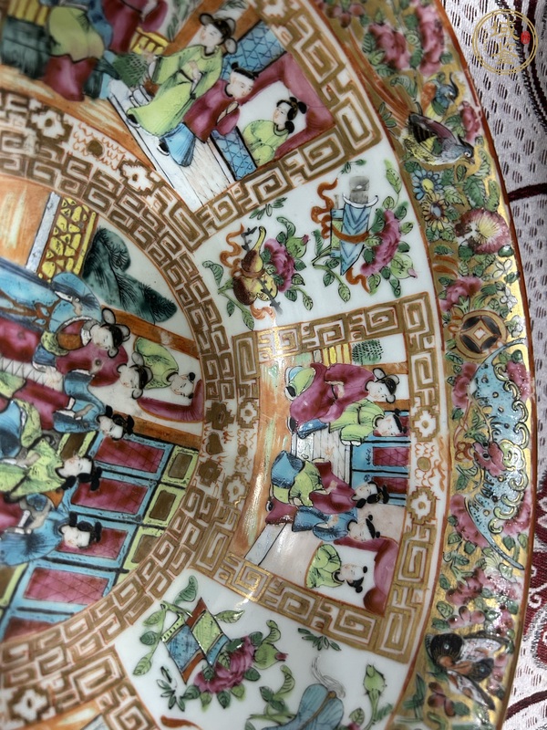 古玩陶瓷廣彩碗真品鑒賞圖