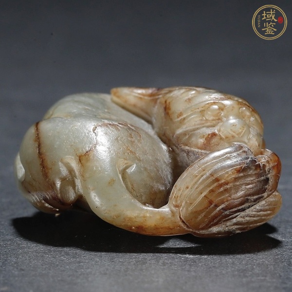 古玩玉器提油仿古“玉獸”真品鑒賞圖