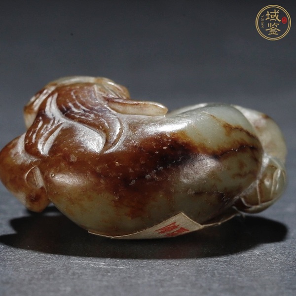 古玩玉器提油仿古“玉獸”真品鑒賞圖