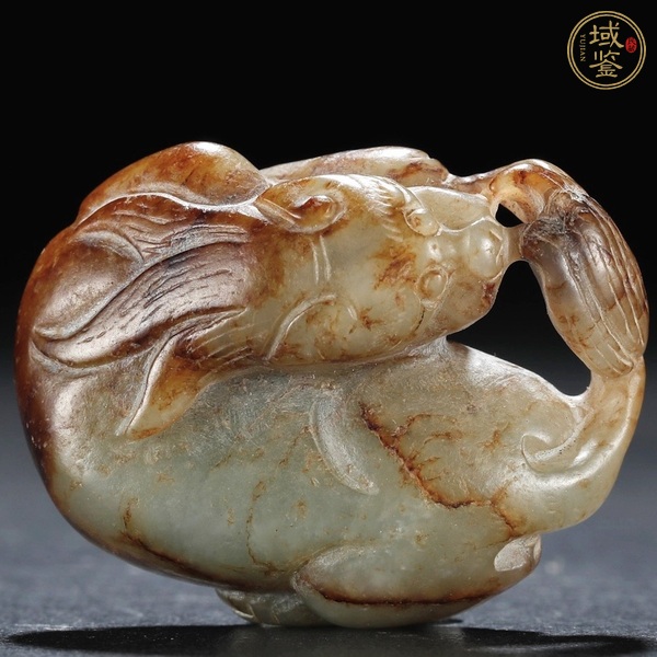 古玩玉器提油仿古“玉獸”真品鑒賞圖