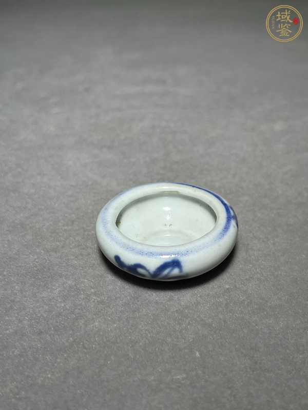 古玩青花洗真品鑒賞圖