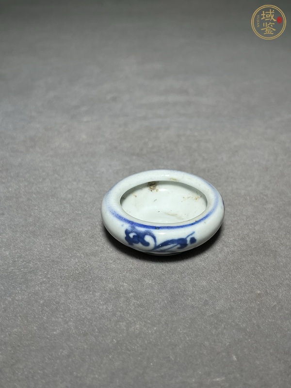 古玩陶瓷青花洗真品鑒賞圖