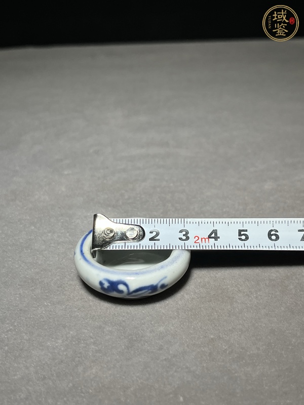 古玩陶瓷青花洗真品鑒賞圖
