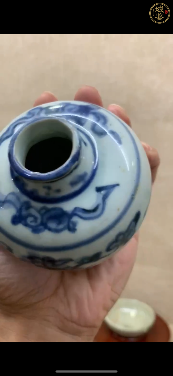 古玩陶瓷青花罐真品鑒賞圖