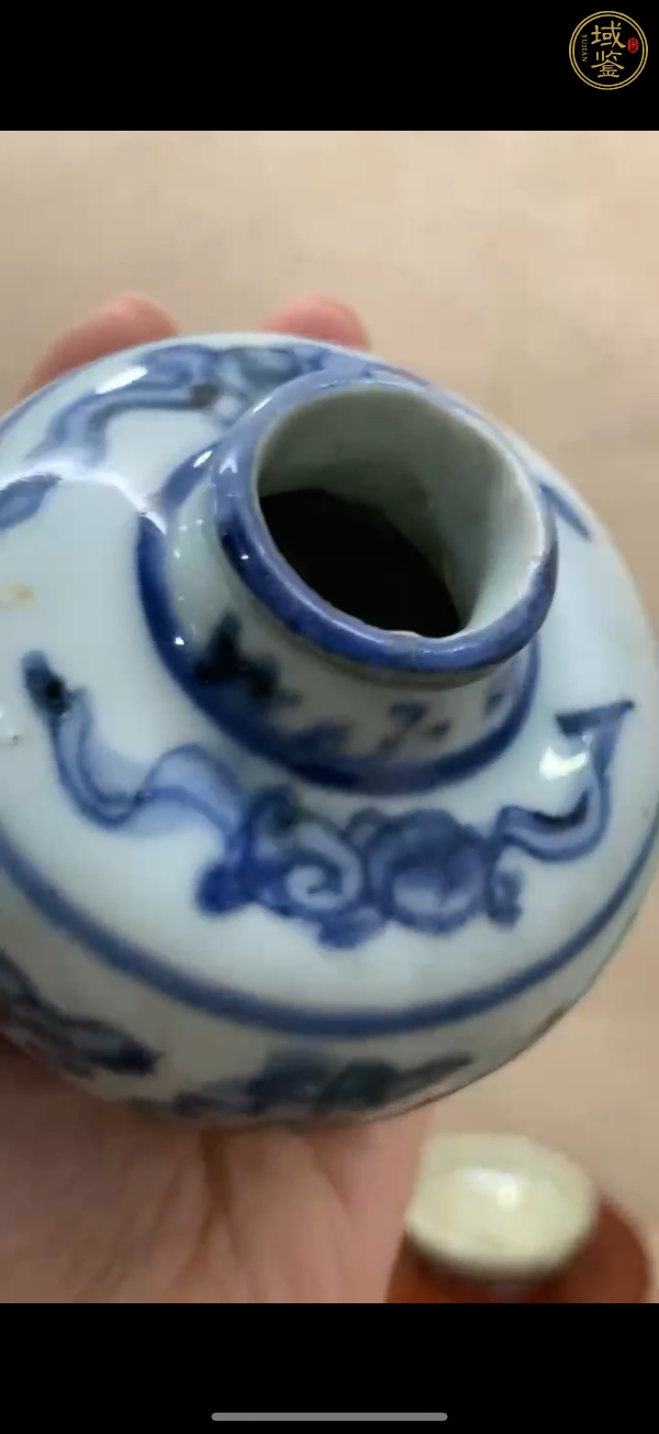 古玩陶瓷青花罐真品鑒賞圖