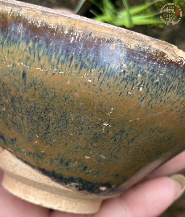 古玩陶瓷建窯系絲毫茶盞真品鑒賞圖