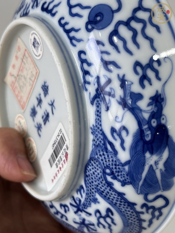 古玩陶瓷盤真品鑒賞圖