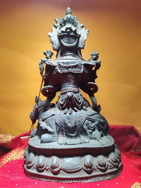 古玩銅器明代永宣風(fēng)格重器｜***象普賢菩薩銅像｜罕見傳世精品造像拍賣，當(dāng)前價格158000元