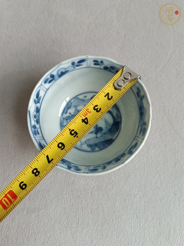 古玩陶瓷青花小碗真品鑒賞圖
