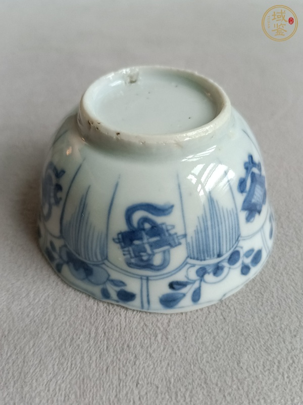 古玩陶瓷青花小碗真品鑒賞圖