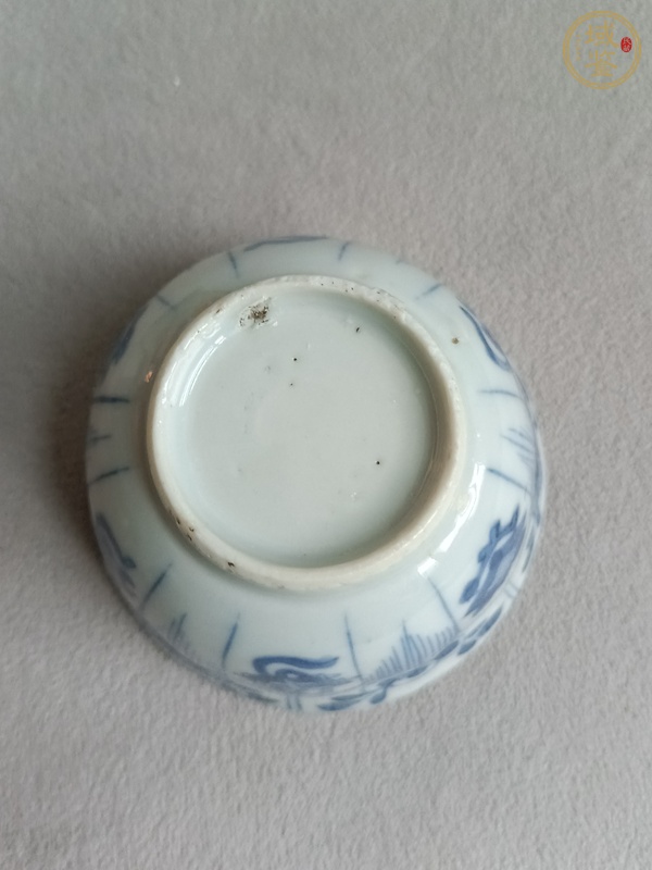古玩陶瓷青花小碗真品鑒賞圖