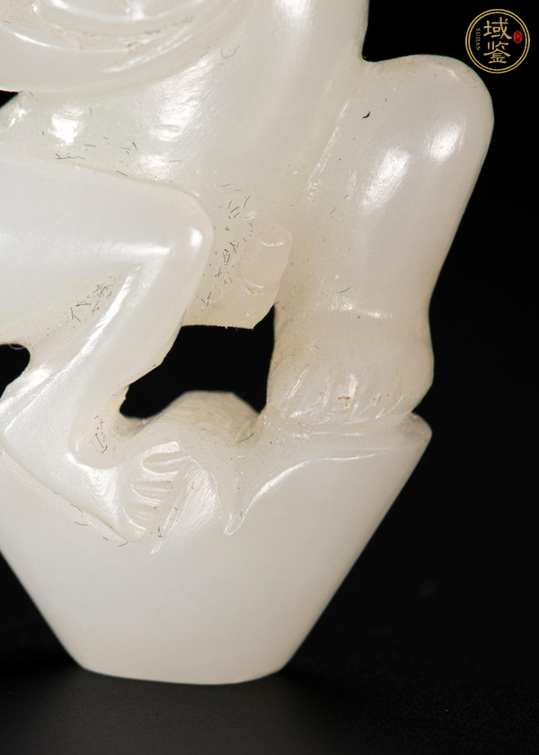 古玩玉器和田玉雕“送財(cái)童子”真品鑒賞圖