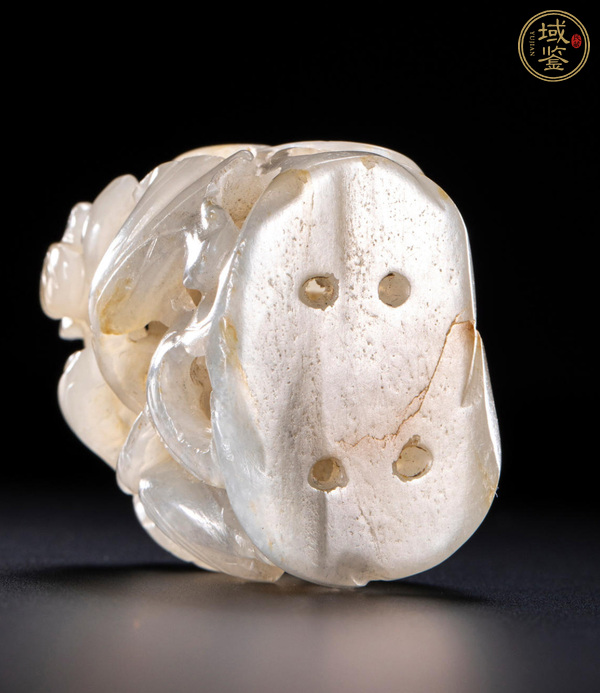 古玩玉器和田玉雕“爐頂”真品鑒賞圖