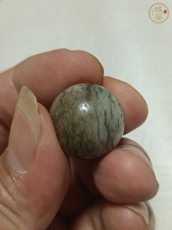 古玩玉器老玉珠真品鑒賞圖