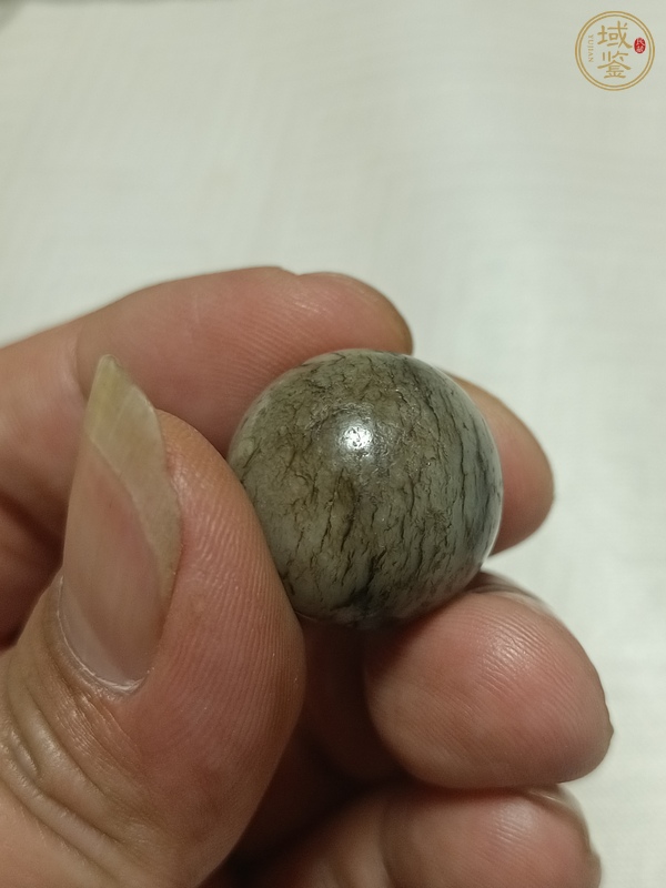 古玩玉器老玉珠真品鑒賞圖