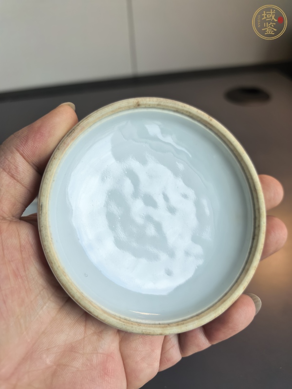 古玩陶瓷青花龍紋印盒真品鑒賞圖