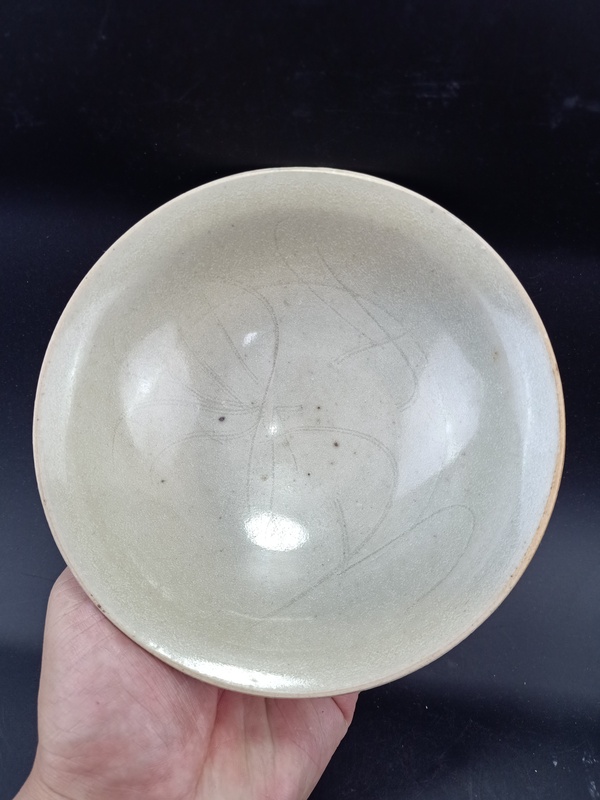 古玩陶瓷【館藏級精品】宋:影青釉內劃花外刻仰蓮紋碗【頂級釉水】【雙面工藝非常難得】拍賣,當前價格0元