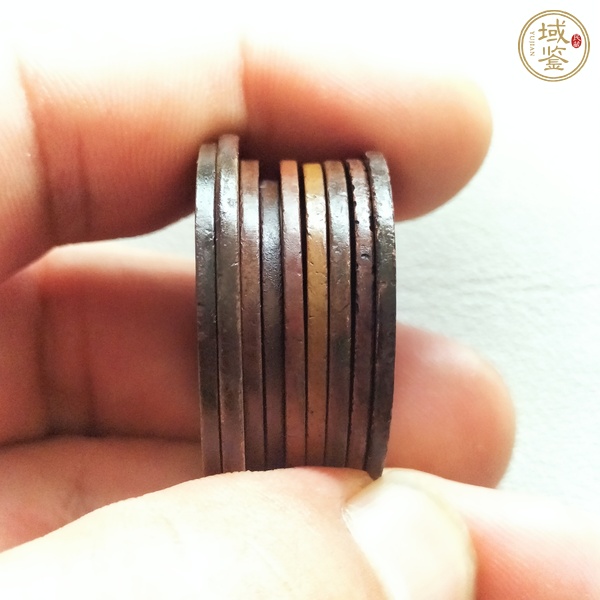 古玩錢幣大清銅幣等一組真品鑒賞圖